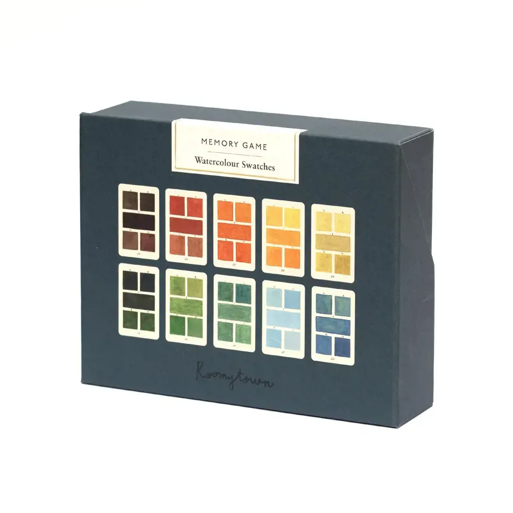 Roomytown Watercolour Swatch Memory Game